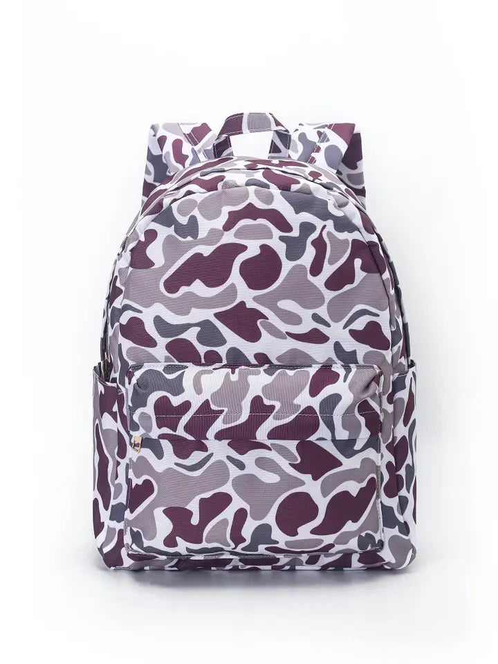 camo print mini backpack Camo Backpack – 444 Boutique